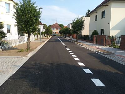 Rekonstrukce ulice Dukelská Lázně Bohdaneč