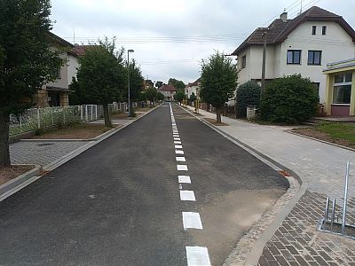 Rekonstrukce ulice Dukelská Lázně Bohdaneč